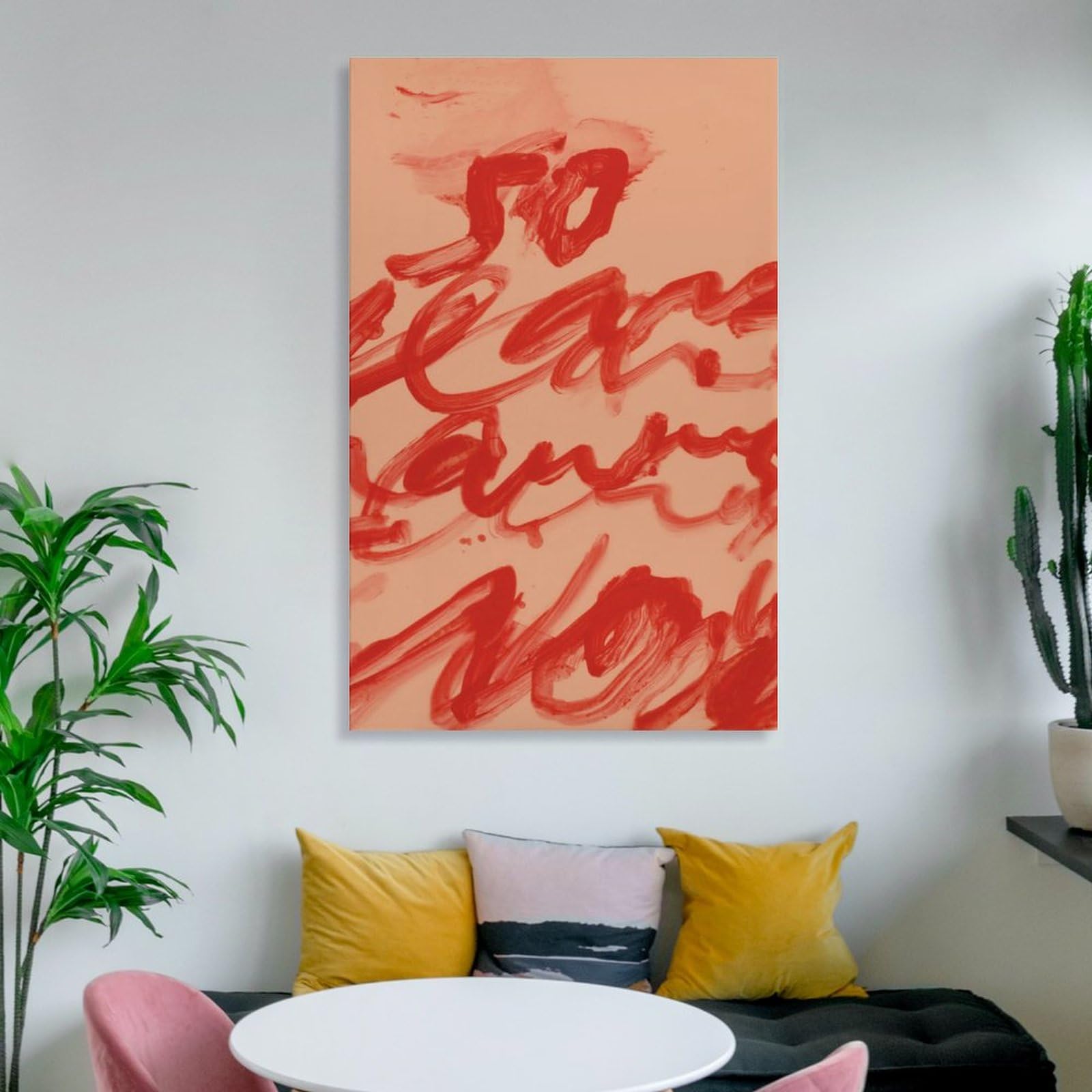 特大！Cytwombly ポスター アート 絵画 インテリア 美術品 C Amazon.co.jp: 有名なCyトゥオンブリーポスター抽象展サイトゥ