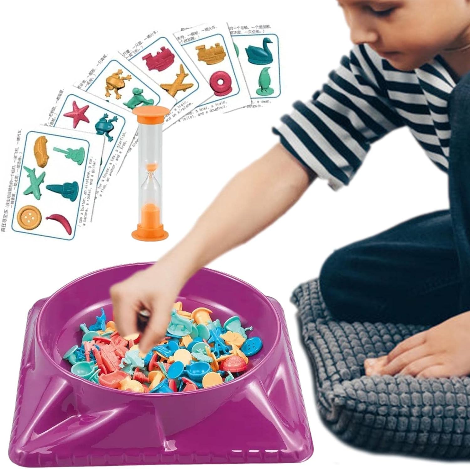 Amazon | 子供のための宝探しゲーム | 子供向けインタラクティブ ハント ゲーム | 知育玩具 観察チャレンジ 靴下の詰め物 楽しい ...