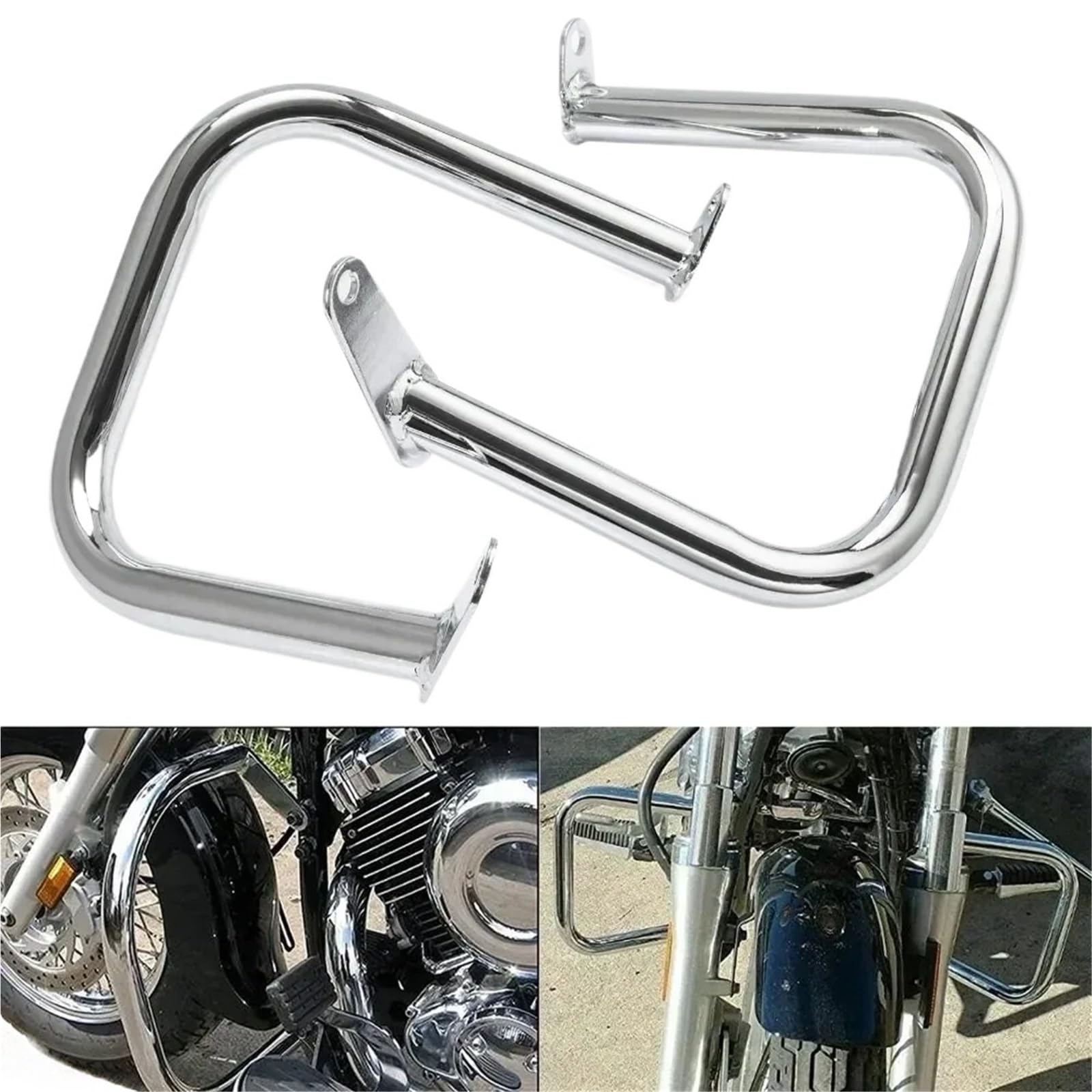 motocykla zderzak Pasuje do Yamaha paska awaryjnego VStar Dragstar XVS650 osłona silnika motocykla Gmoli Motocyklowych