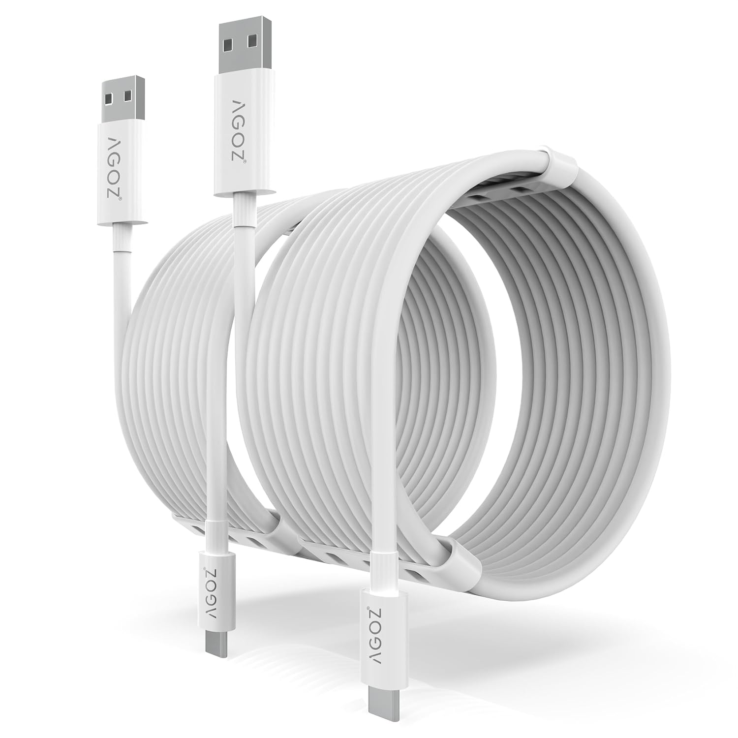 2 Pack 20FT PS4 Controller Charger Charging Cable – Micro USB High Speed Fast Data Cord for Playstation 4, PS4 Slim, Xbox One Controller, Wyze Cam 1080p, Pan, Blink XT Home Security Cam, Arlo Pro 2