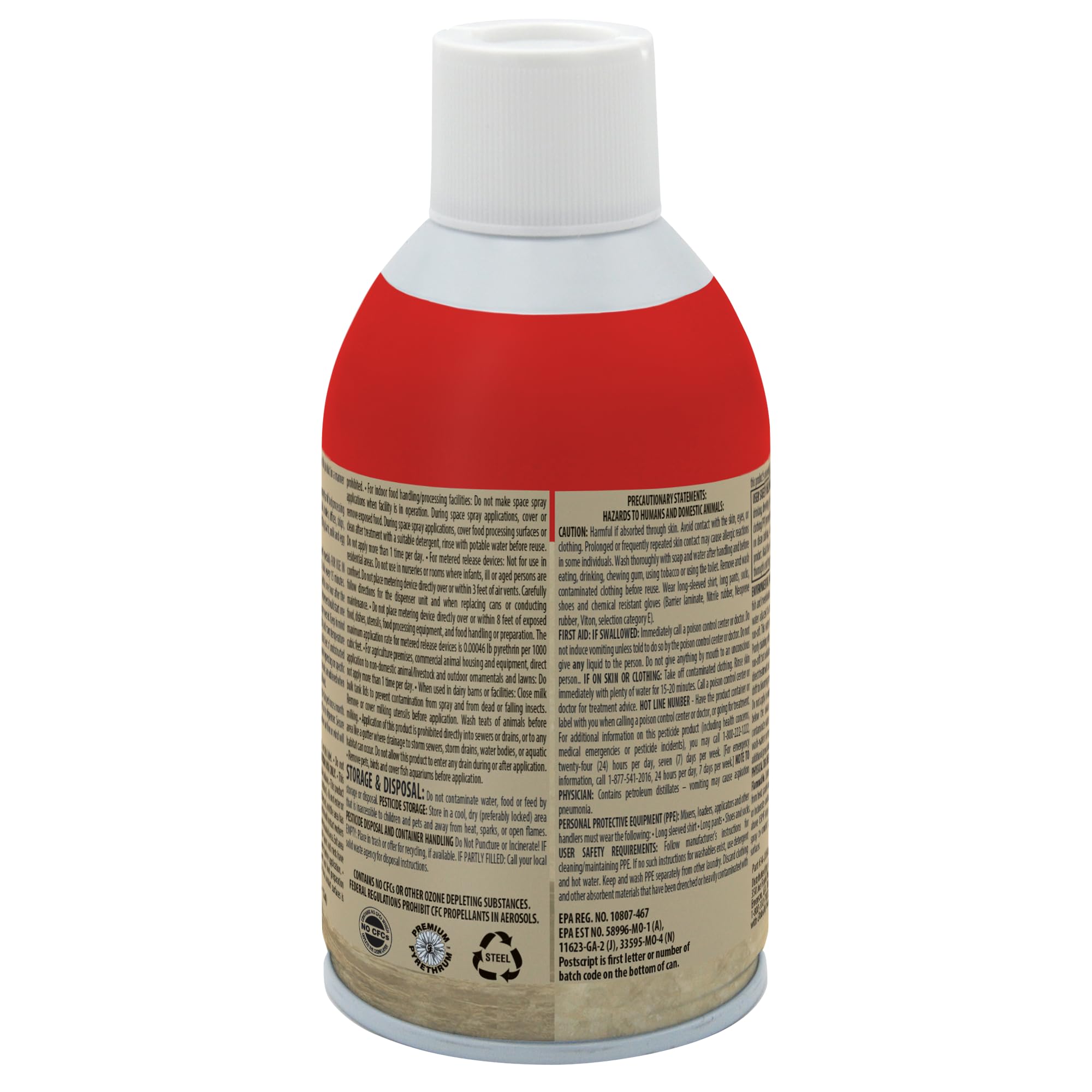 Zep Enforcer 34-2050CVA Country Vet Metered Fly Control Spray, Refill, 30 Day Supply, Brown/A - image 2