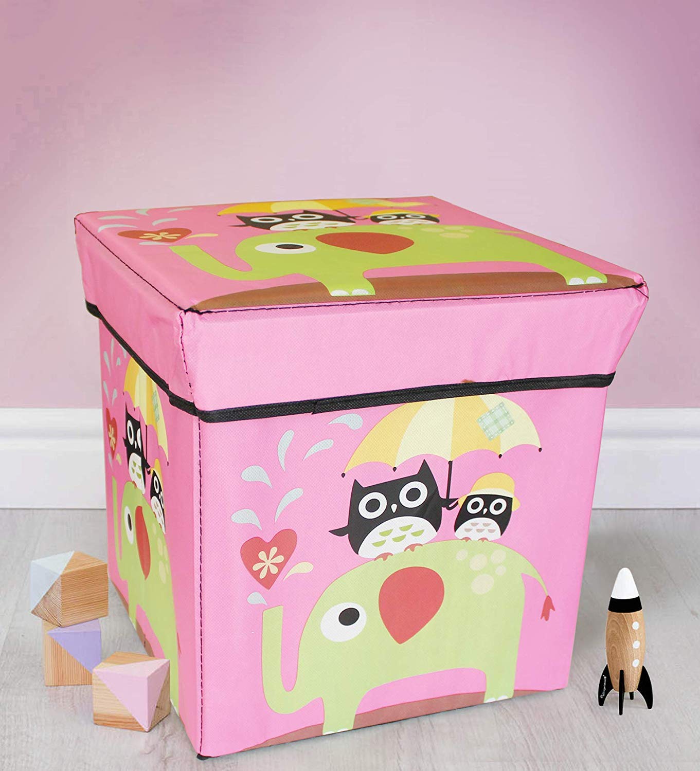 LAZYKARTS 1PC Folding Storage Box,Toy Storage Boxes, Foldable