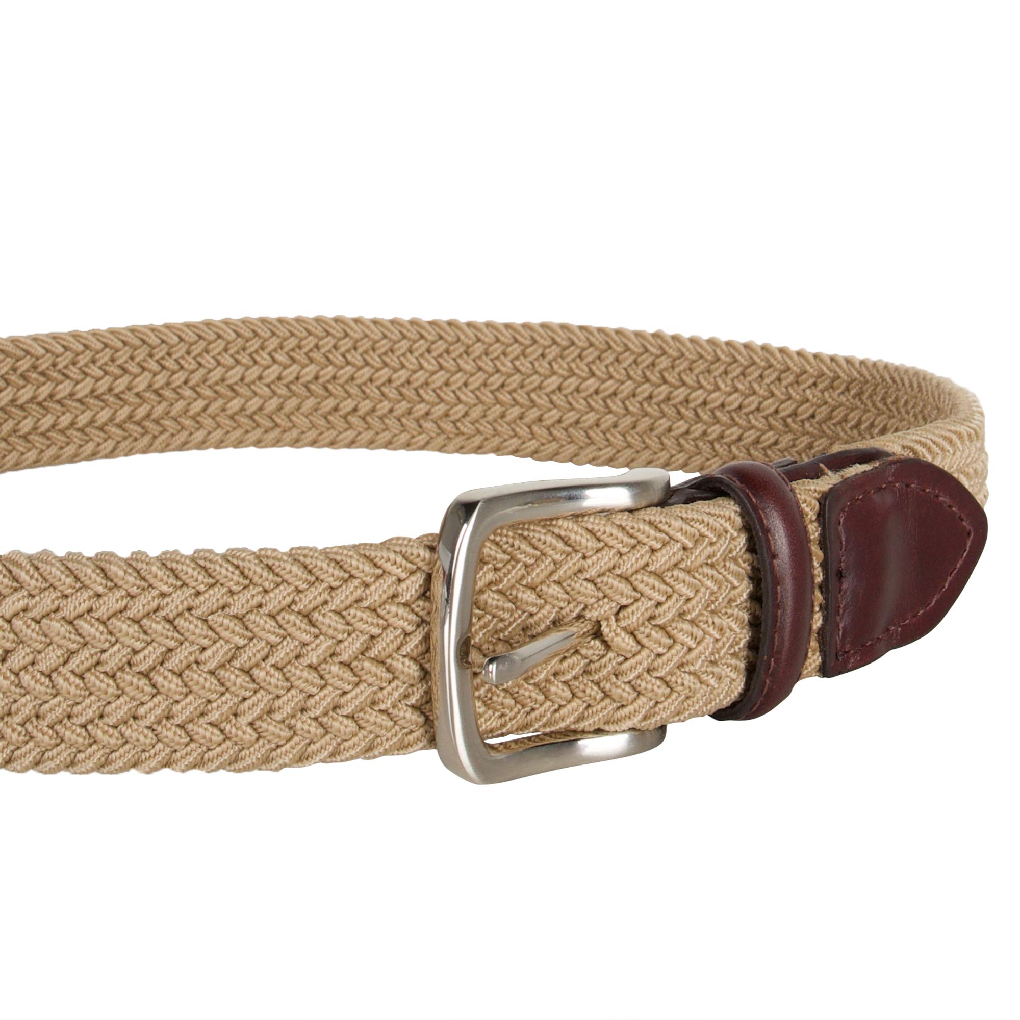 Dockers Dockers Big Boys' Braided Elastic-web Stretch Belt Cinturón Niños (Pack de 1)
