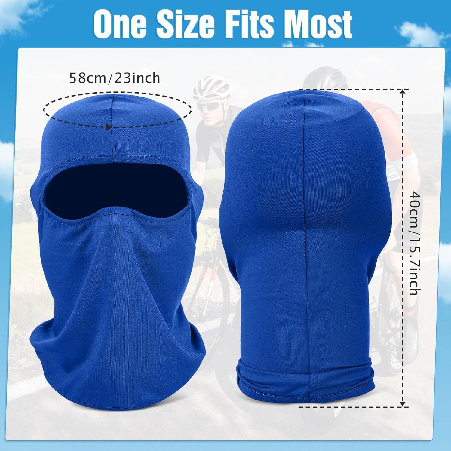 Fivali 6 Pack Balaclava Ski Face Mask: Cooling Neck Gaiter Full Head Mask for Men Women - Image 5