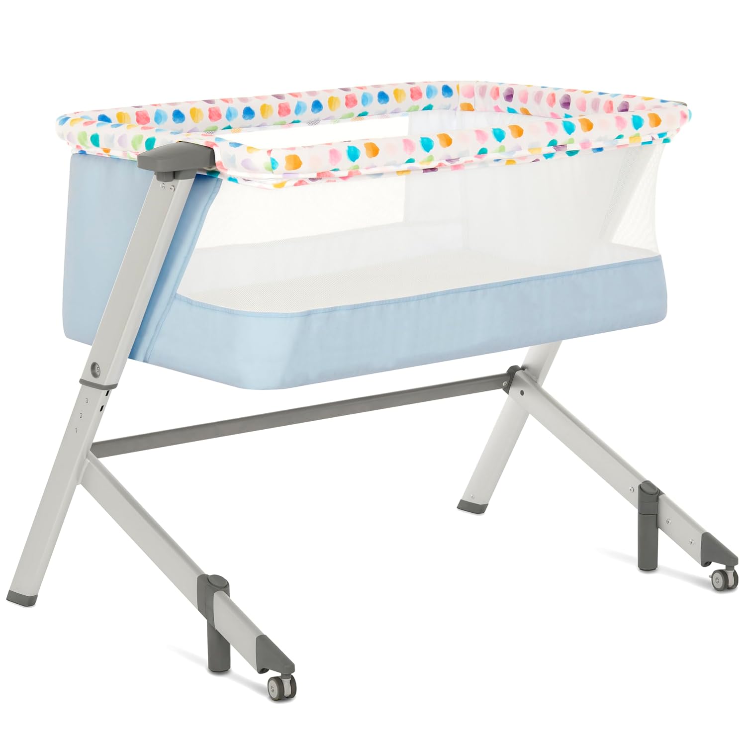 Dream On Me Flora Baby Bassinet in Confetti Blue, France Ubuy