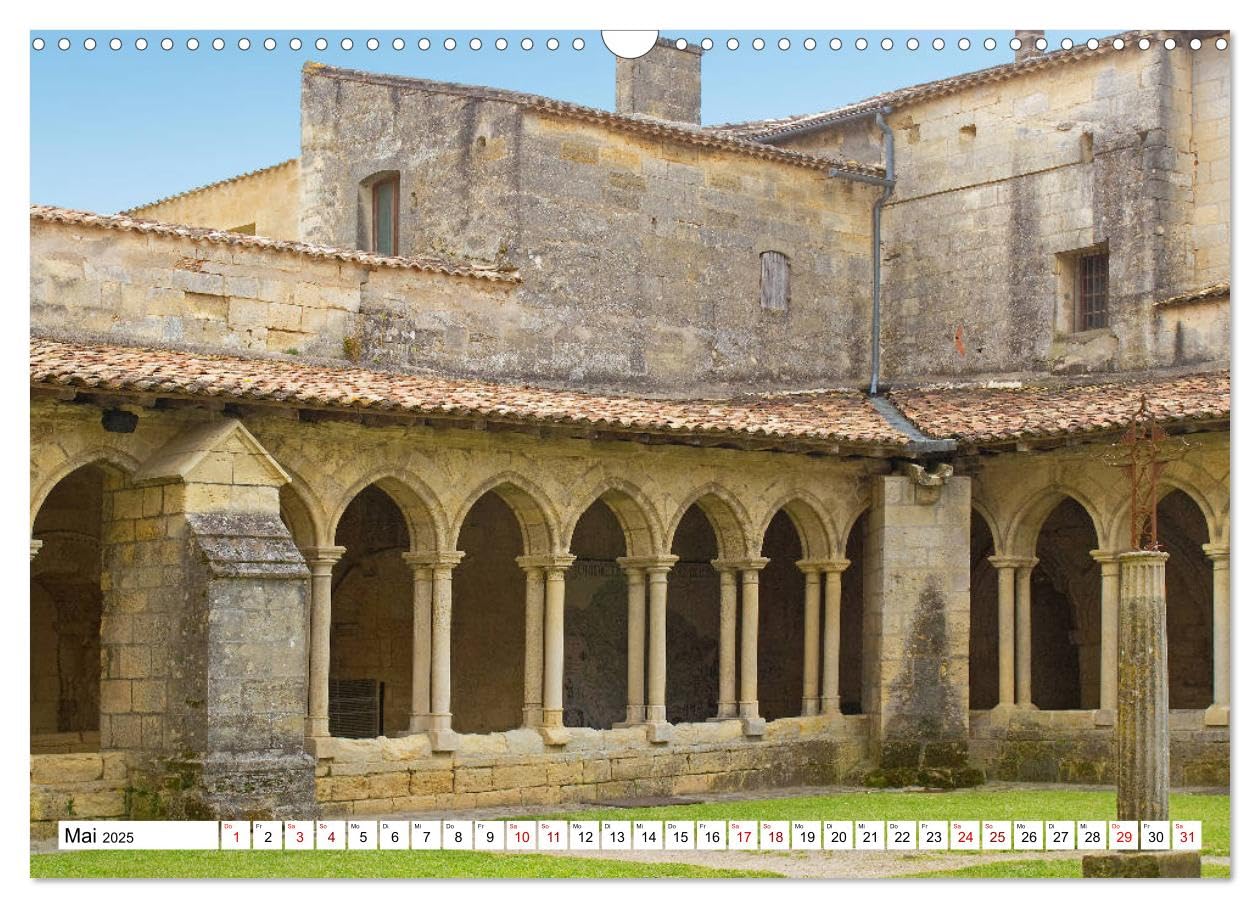 Südwestfrankreich - Städte, Landschaften und Meer (Wandkalender 2025 DIN A3 quer), CALVENDO Monatskalender: Reise-Highlights in Südwestfrankreich (CALVENDO Orte)