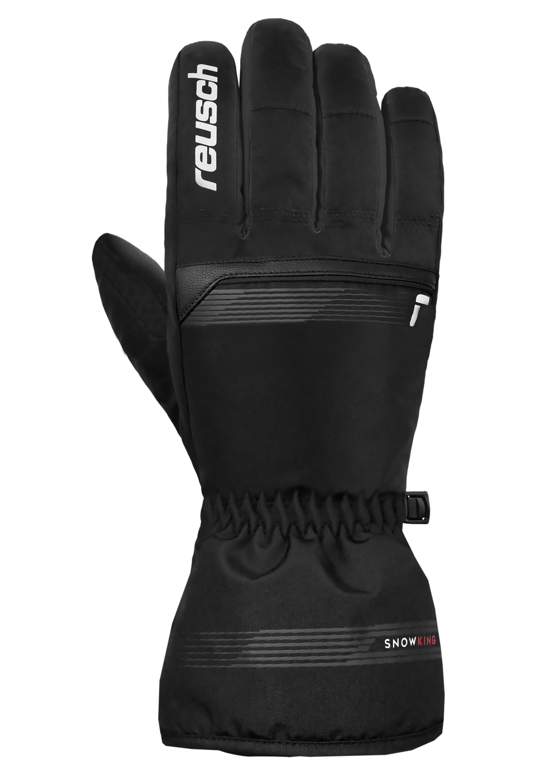 Reusch Unisex Snow King gwarantuje wiatroszczelne i bardzo oddychające rękawice narciarskie, rękawice softshellowe, rękawice śniegowe, rękawiczki zimowe dla kobiet i mężczyzn