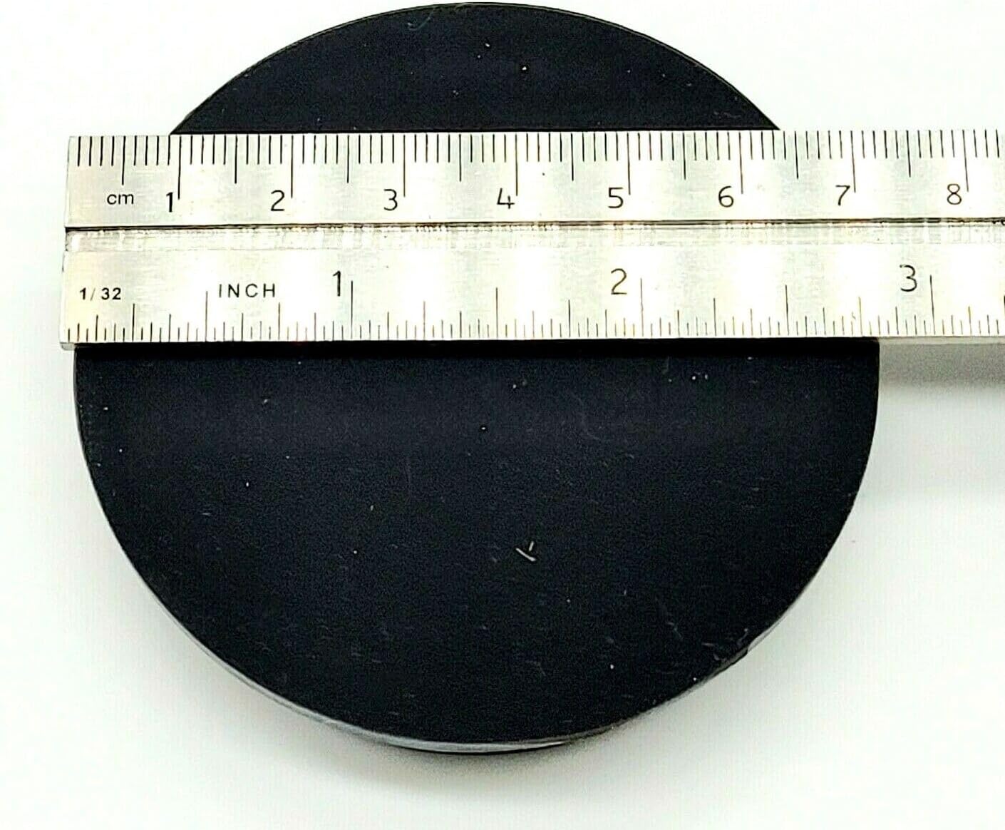 2-1/2" Silicone Rubber Hole Plugs Push-in Compression Stem Covers 2-3/4" Top Flange Panel Hole Caps Dust Debris Sealing Inserts (2 Pack)