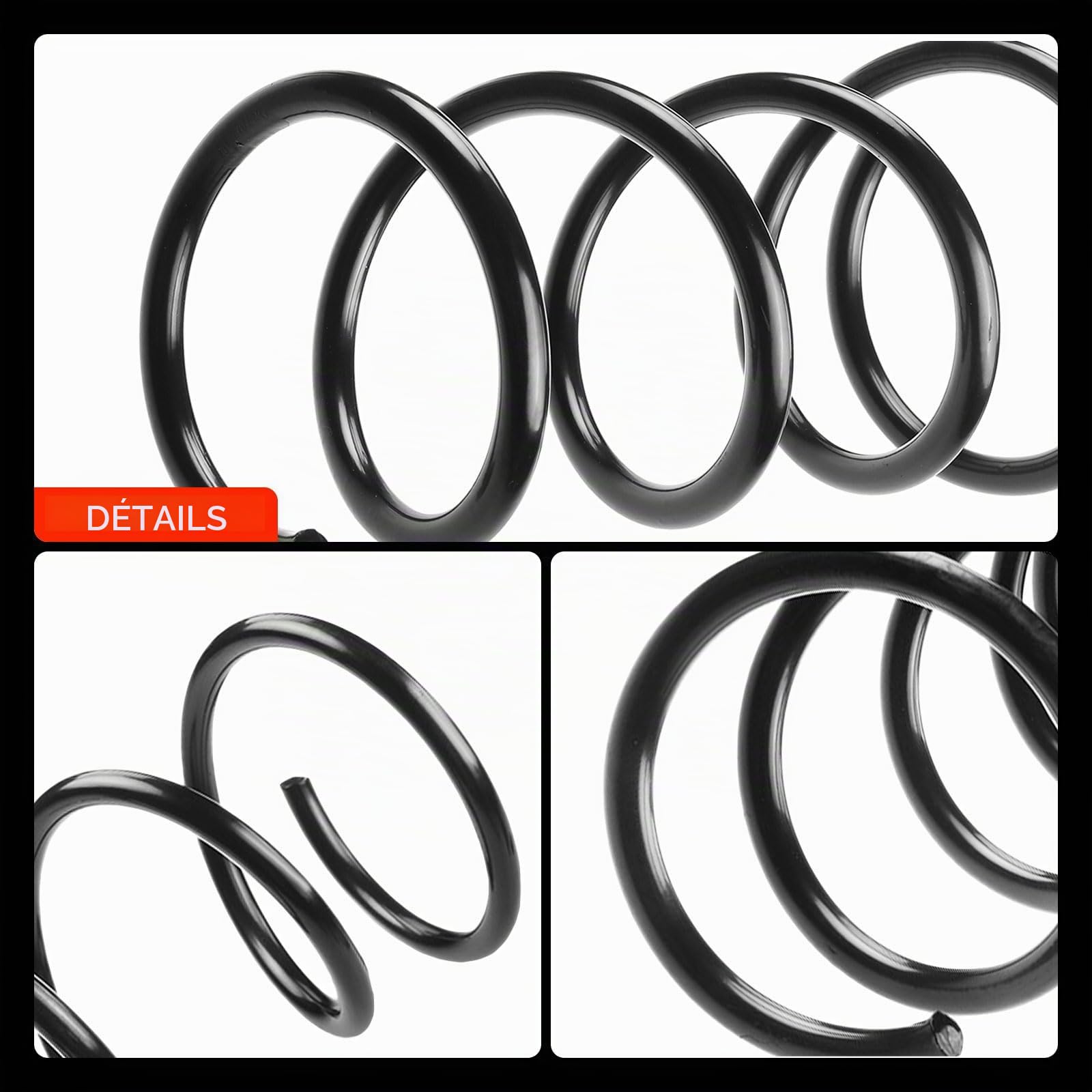 Frankberg 2 ressorts de suspension pour essieu avant 8200948654