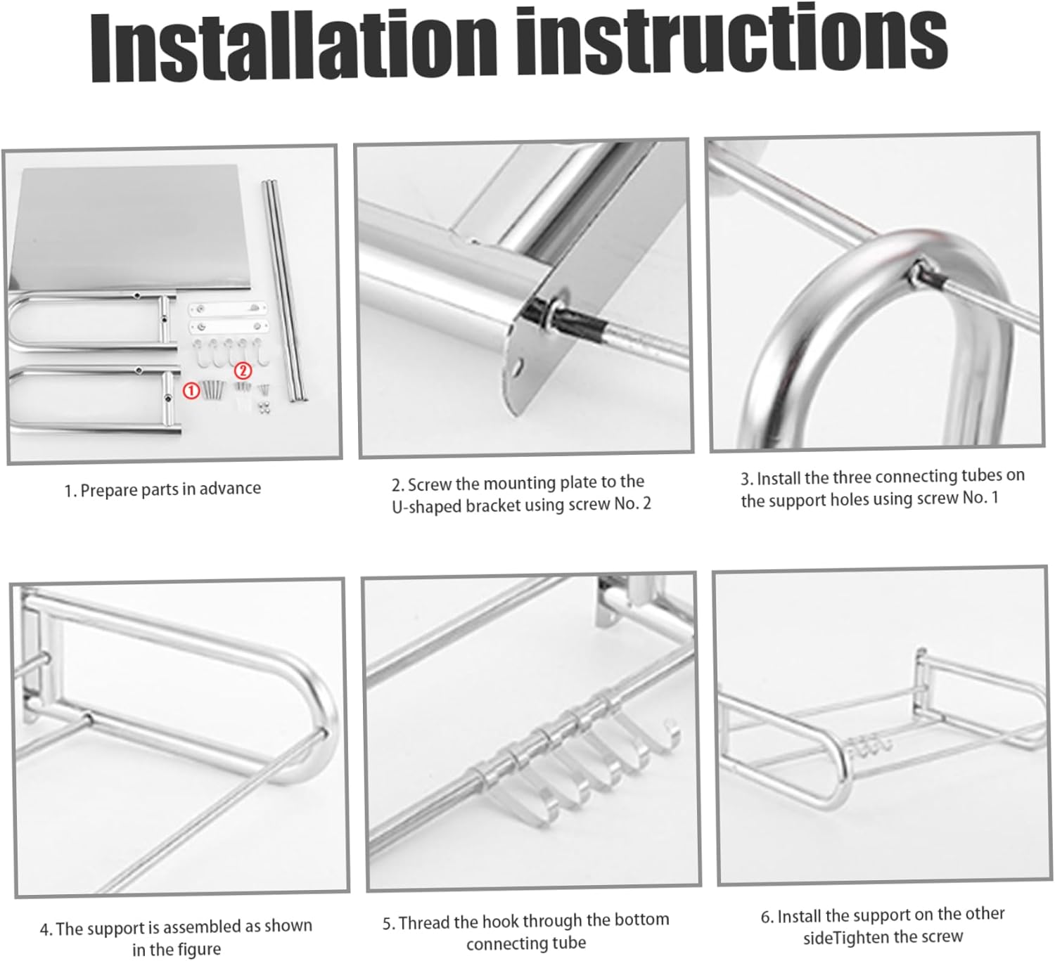 Microwave Shelf Wall Mount 17.7x14.4 Metal Microwave Wall Mount with Hooks Washable Oven Holder up to 31kg Loading for Kitchen Home| Shelf For