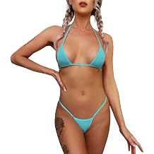 Dadress Women's Micro Bikini G-String Bikini Set