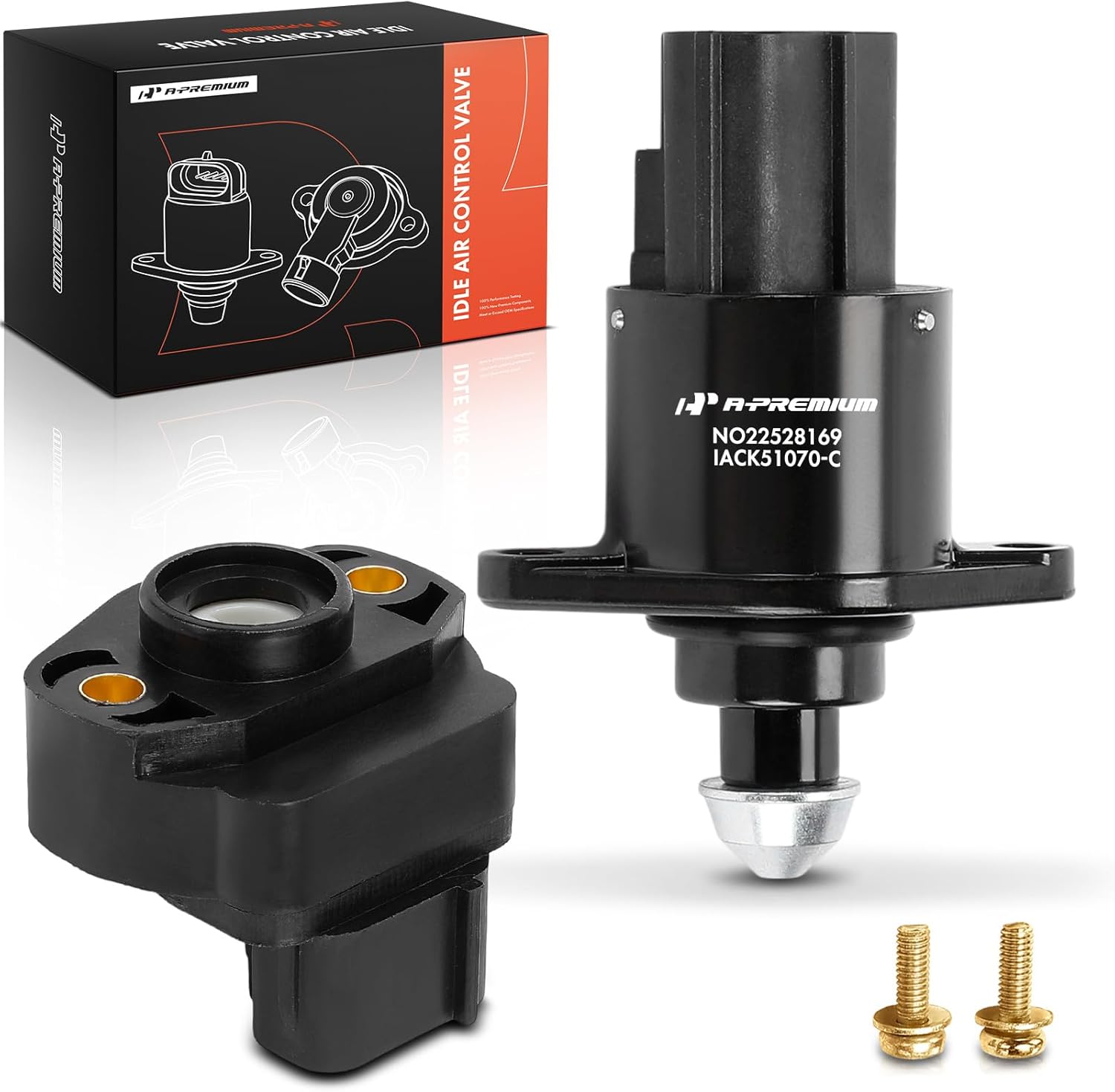 A-Premium Idle Air Control Valve IAC + Throttle Position Sensor TPS Compatible with Jeep Grand Cherokee 1999-2004 & Dodge Durango 2000-2002, Dakota 2000-2002, Ram 1500 2002-2003 3.7L 4.7L