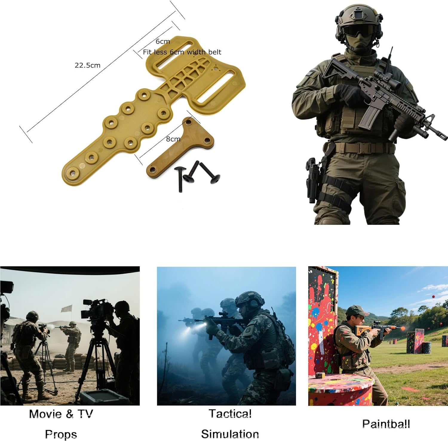 Molle Drop Leg Platform Panel Adjustable Guns Holsters Adapter Hunting Combat Drop Leg Thigh Platform