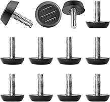 Aazon.co: Zorfeter 30 Pcs 1/4 Screw In Threaded Furniture Adjustable - View #3