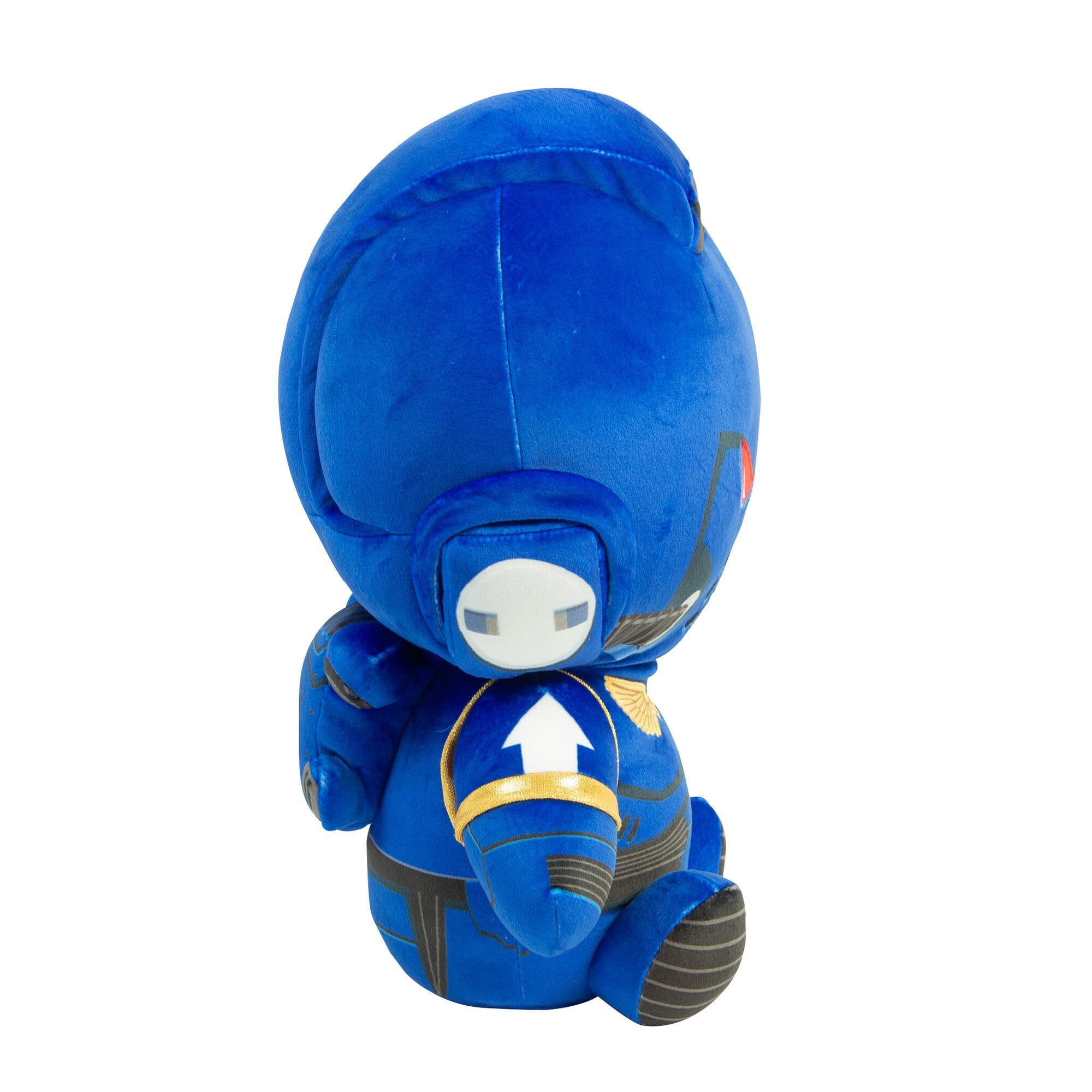 TOMY Warhammer Space Marine Mega peluche grande personaggio da collezione, armatura MkX Tacticus, licenza ufficiale, look oltremare, idea regalo, a partire dai 12 anni, Warhammer 40.000 articoli per
