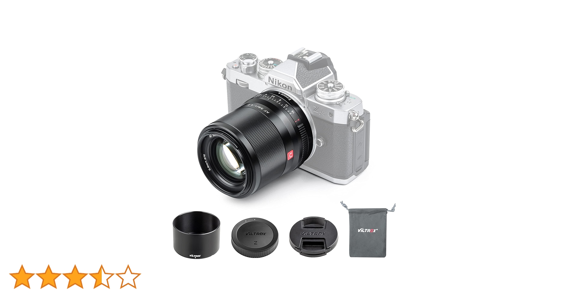 Nikon - ＜良品＞ VILTROX 単焦点レンズ AF 50mm F1.8 Zマウント用 Amazon.co.jp: VILTROX 単焦点レンズ AF 50mm F1.8 Zマウント用