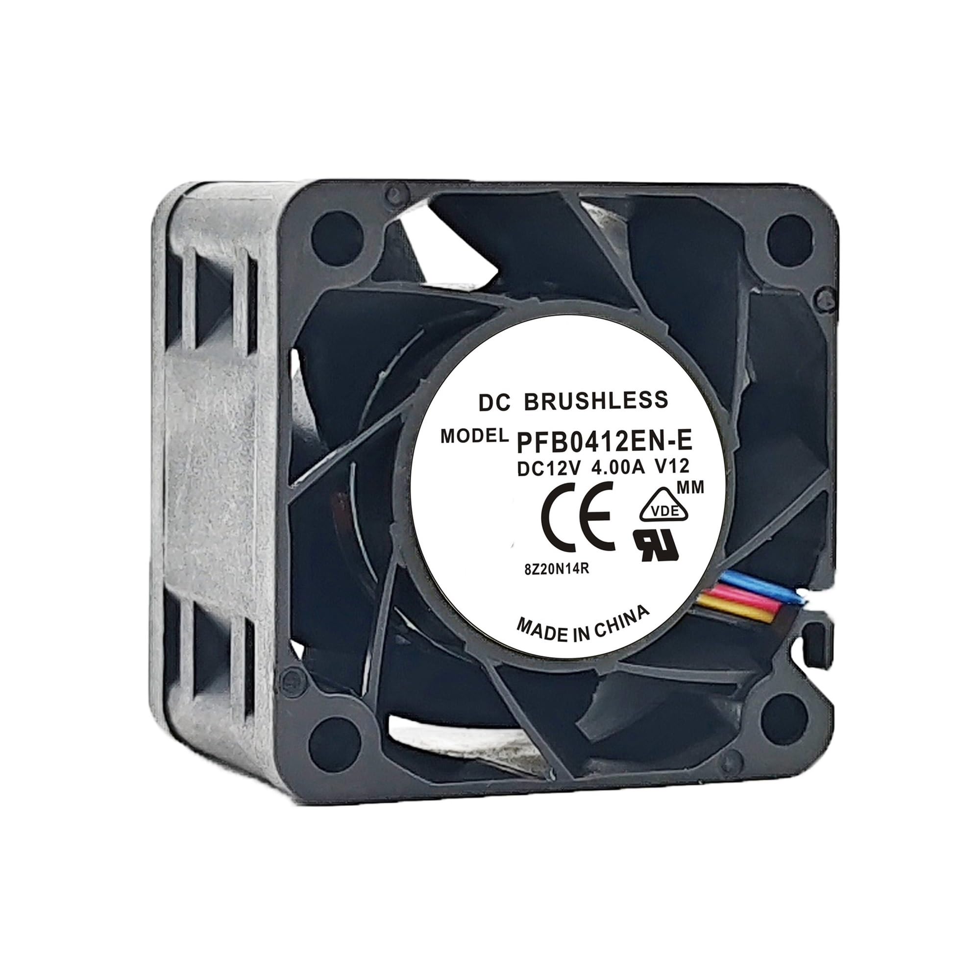 Ventilateur 4cm 12V PFB0412EN-E mini extracteur d'air 40x40x28mm pour boîtier PC