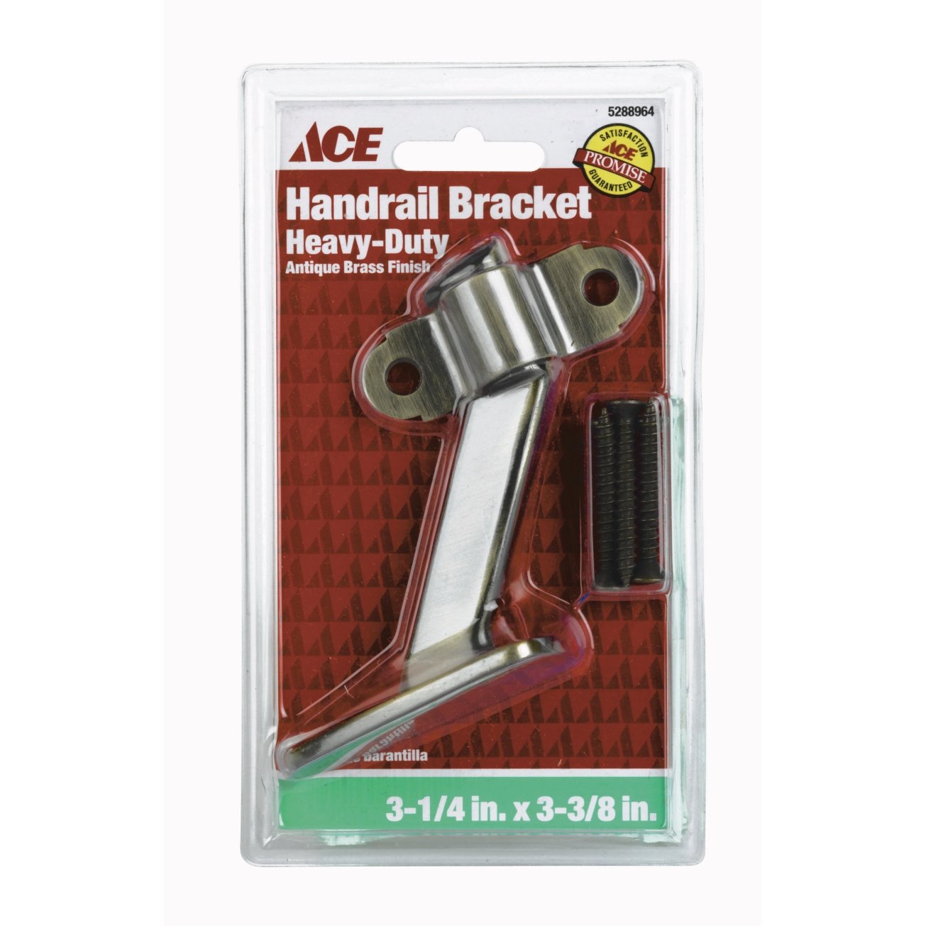 QCAA Heavy Duty Zinc Handrail Brackets - Brushed Satin Nickel, 6 Pack, Supports 80 Lbs Each - View #9