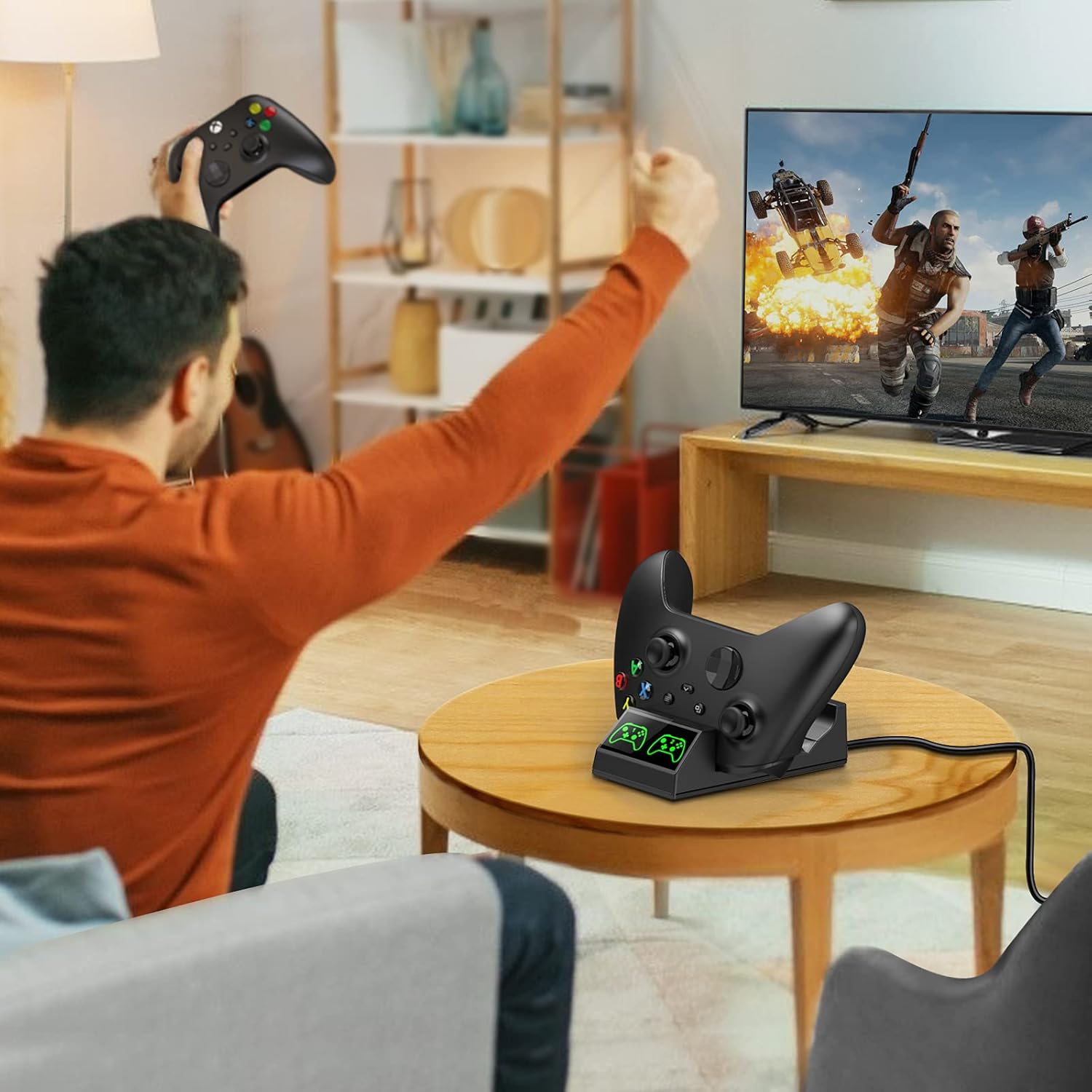 Charger Compatible with Xbox One Rechargeable Battery Packs for Xbox Series X|S & Xbox One/One X/One S/Elite Controllers