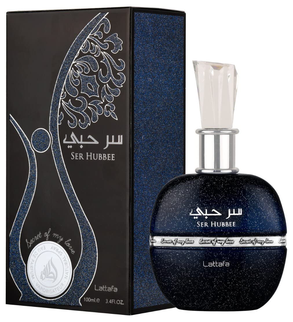 Lattafa Perfumes Ser Hubbee Eau de Parfum Spray for Women, 3.4 Ounce