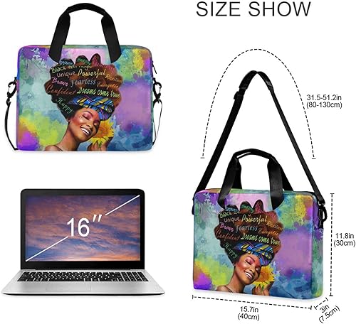 Miniatura 3 de Us Dollars Money - Funda para computadora portátil de 15.6 pulgadas, impermeable, maletín para laptop para mujeres y hombres