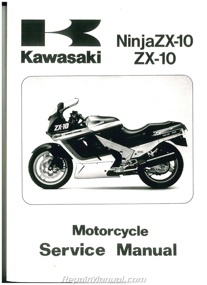Amazon.com: 99924-1098-02 1987-1991 Kawasaki ZX1000B NINJA