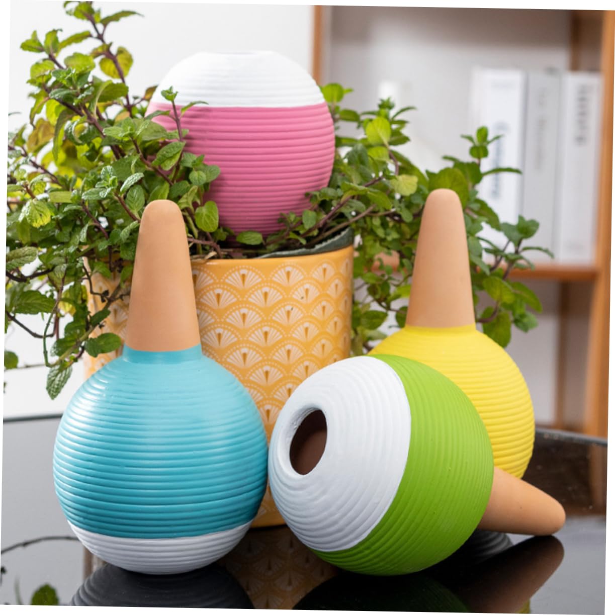 ibasenice 4pièces Lot de Globes Arrosage pour Plantes Intérieur Dispositifs Arrosage Automatique Arroseur De Plantes Suspendues