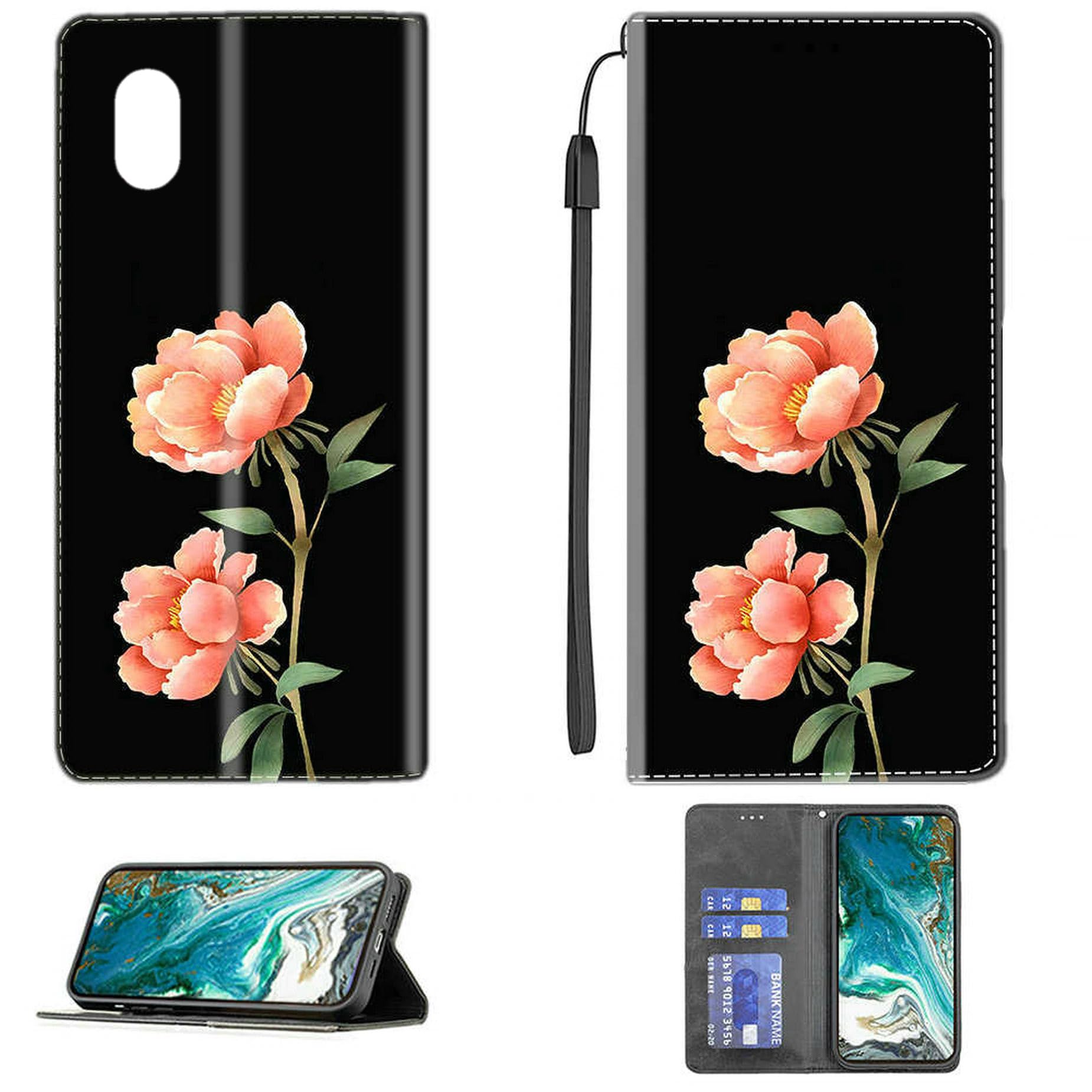 jioeuinly Case Compatible for Cloud Mobile Stratus C8 Phone Case Cover PU Leather Kickstand Magnetic Wallet Case CPT39