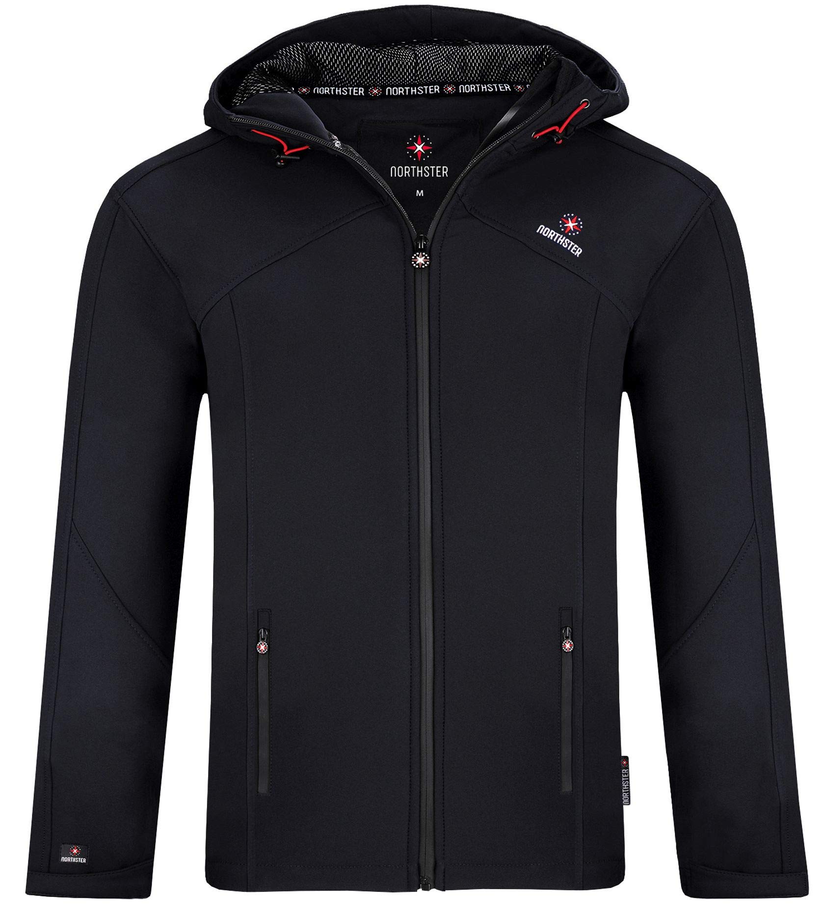 Northster Veste softshell pour homme - Veste d'extérieur demi-saison - Veste fonctionnelle