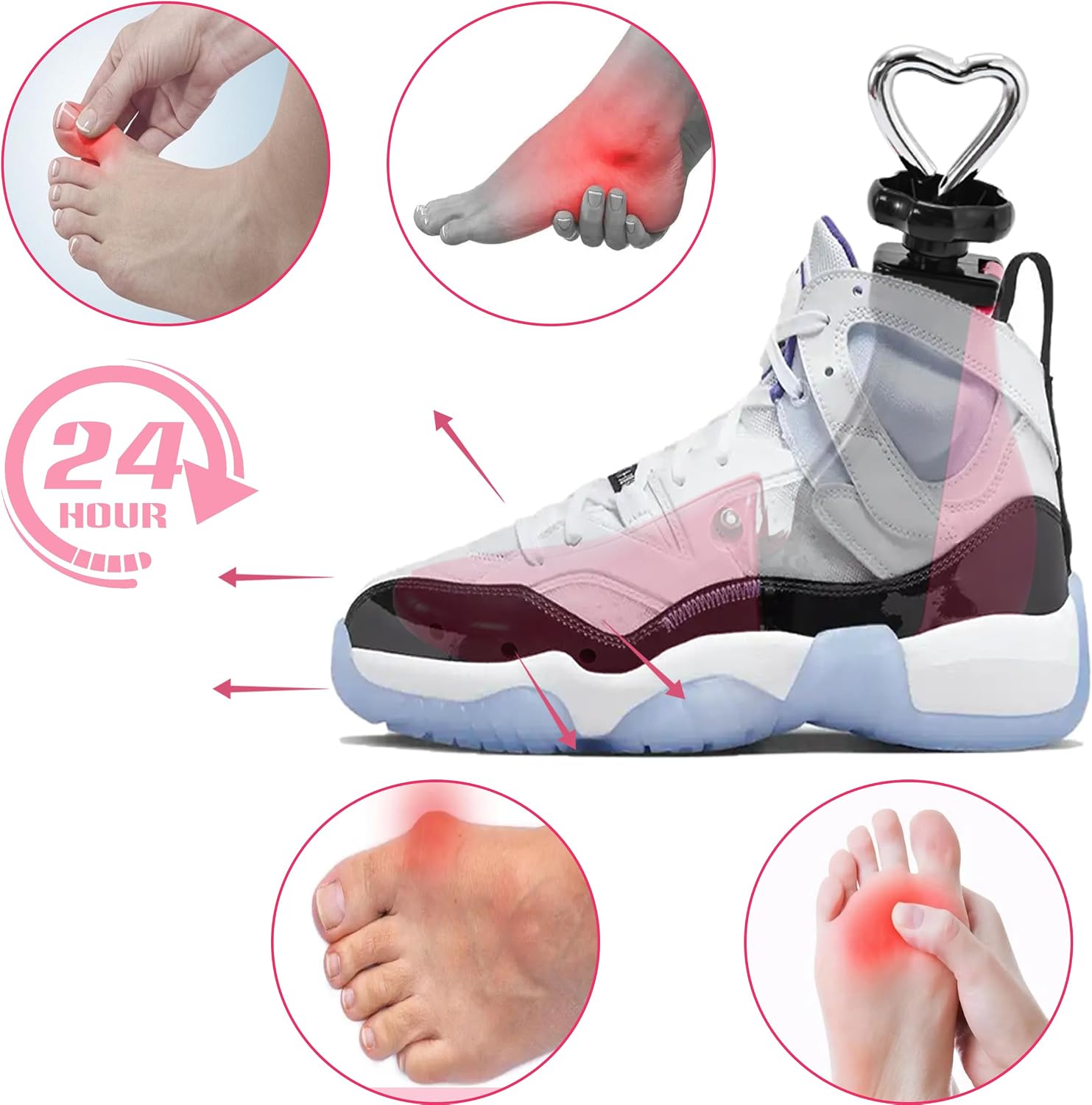 Shoe Stretcher For Women Men,Boot Stretcher Women Men,Shoe Expander Widener Stretch Length Width