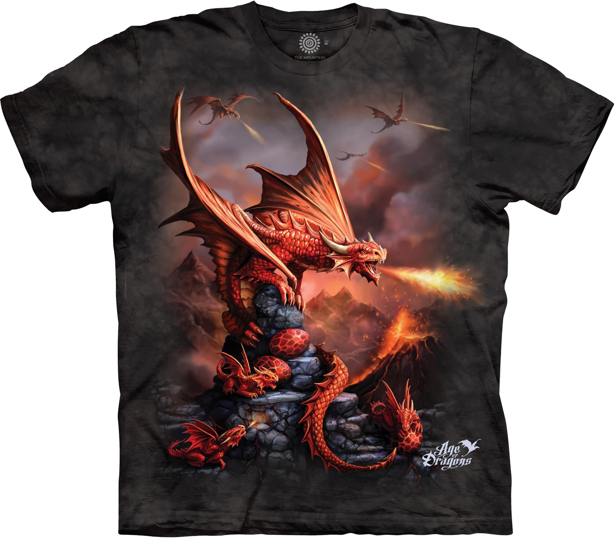 Fantasy Unisex Adult Fire Dragon