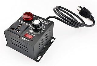 SCR Voltage Controller AC 110V 220V/15A/ 4000W Variable Speed Controller Fit for Router Fan Electric Motor Rheostat