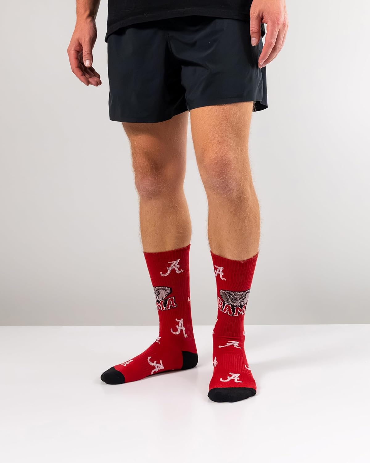 TCK Mayhem Crew Socks Calf Length Sock Mens Game Day Socks - Image 2