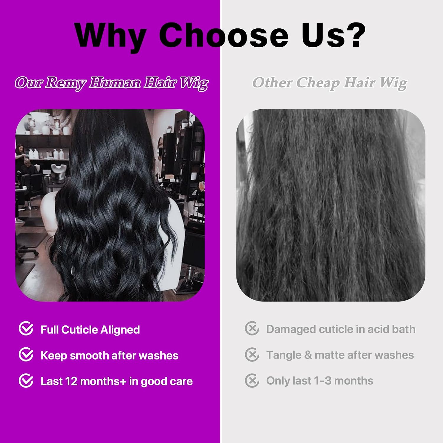 Bella Hair 200% Density 13x6 Real HD Full Frontal Wigs Human Hair, Full Cuticle Aligned Remy Virgin Hair Body Wave Lace Front Wig for Black Women (18 inch)