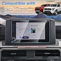 Vista 2 de Carwiner Protector de pantalla compatible con Toyota Tacoma SR/SR5/TRD PreRunner 2024 2025 2026, accesorios de visualización Toyota 4Runner