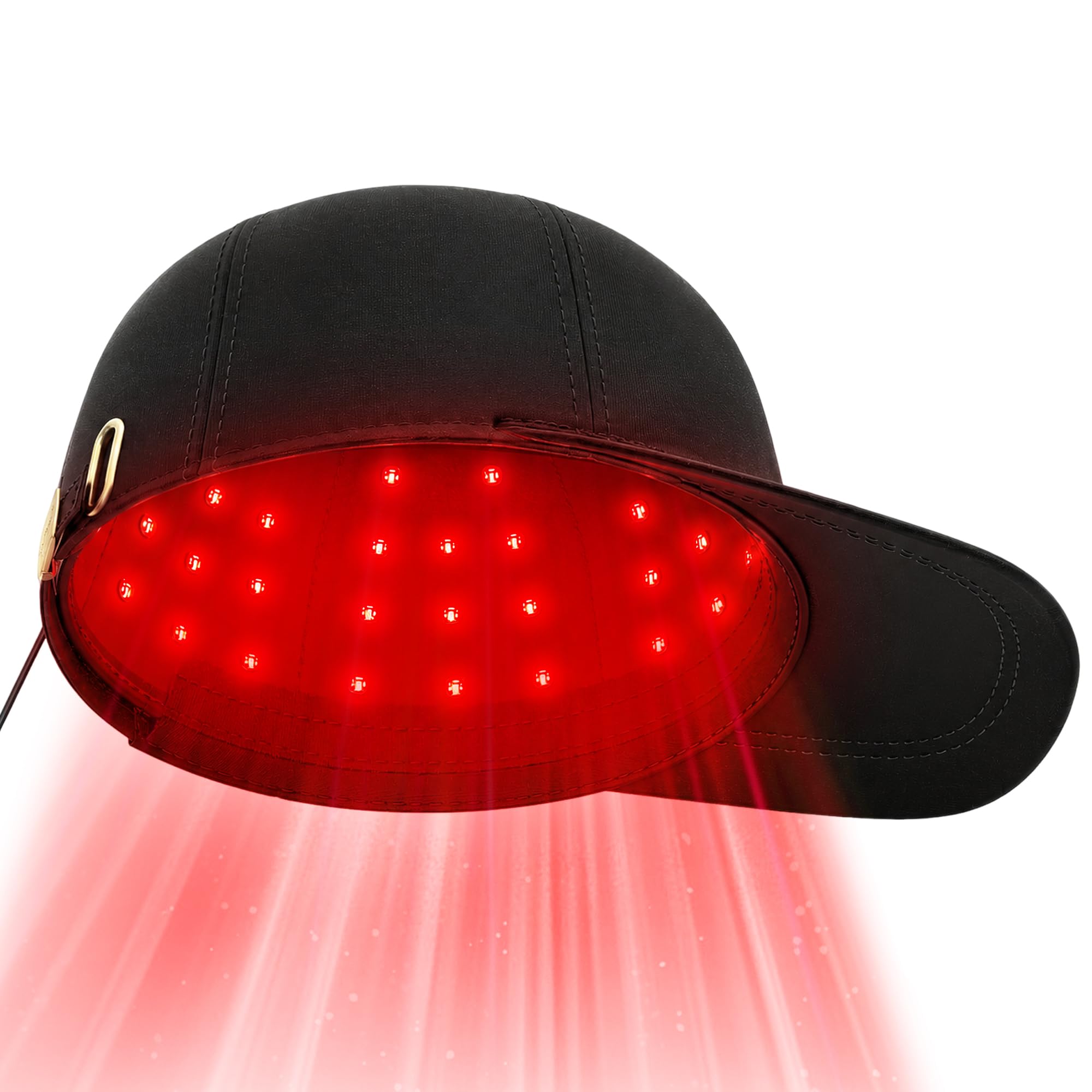 Rotlichttherapie Kappe für Haarwachstum, Kombination aus 660nm und 850nm Rotlicht, Haarwuchs-Kappe für den Heimgebrauch für Männer und Frauen