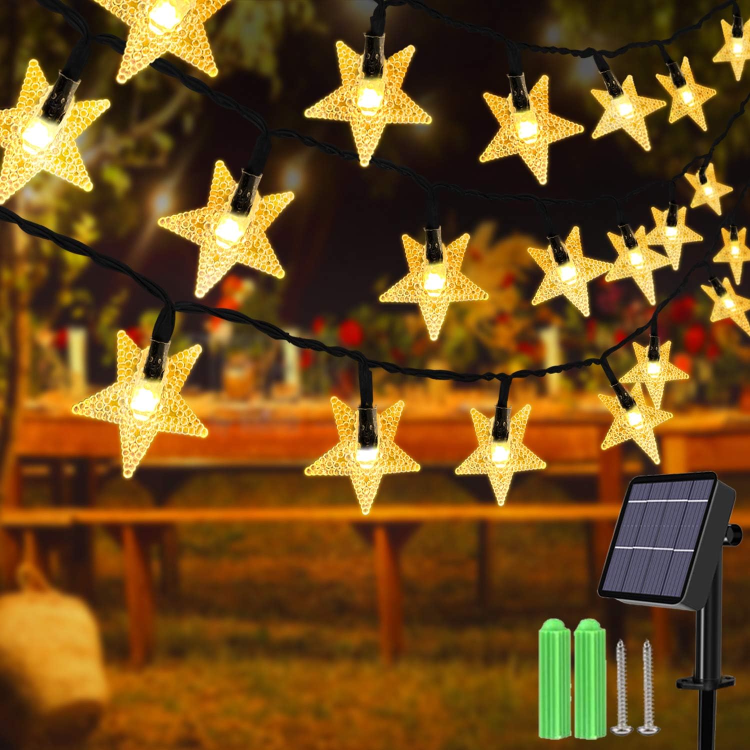 Solar String Lights Solar Star String Lights