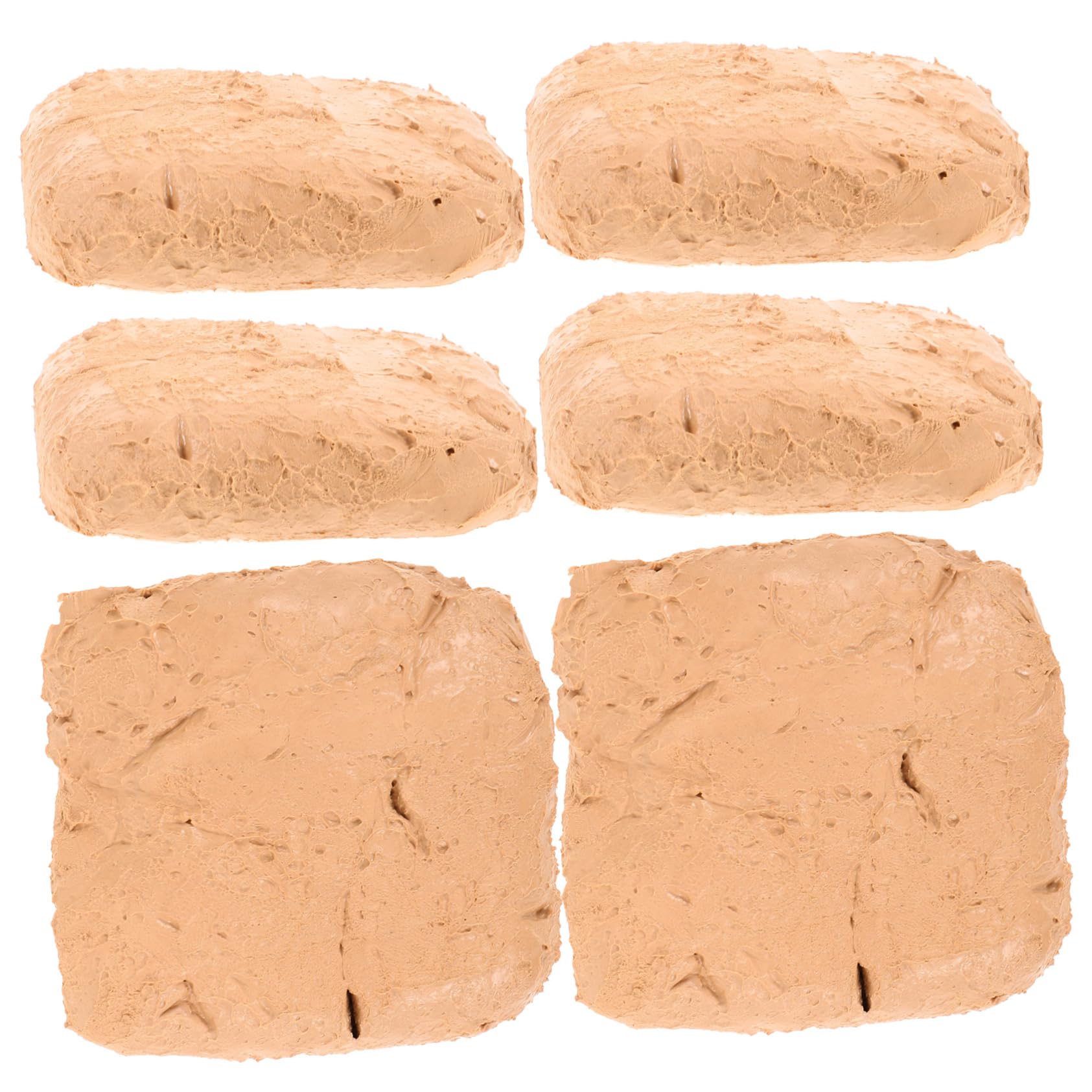 Angoily 6piezas Barro Hecho Mano Para Arcilla De Secado Al Aire Arcilla Para Modelar Para Manualidades Diy y Proyectos De Arte Para Casa Escuela