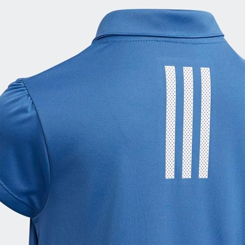 adidas Camisa polo Golf Girls Performance da Trace Royal, Grande