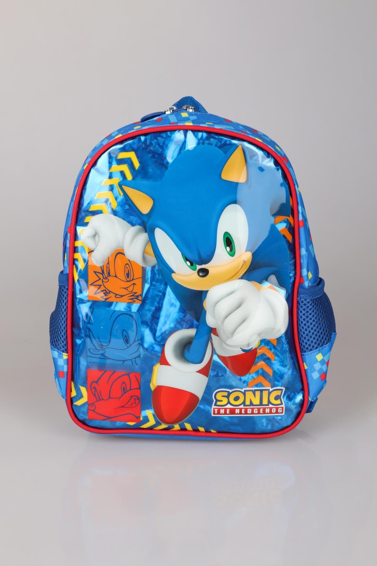 Sonic Yeni Sezon Lisanslı Tek Bölmeli Küçük Boy 32 cm Anaokul Çantası