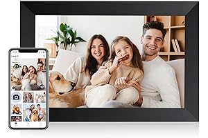 AiMOR Wi-Fi Digital Picture Frame: Capture Life's Moments with Ease