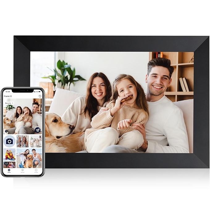 AEEZO 10.1英寸WiFi数字相框IPS触控云存储智能相框
