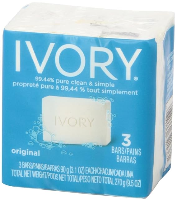 Ivory Bar Orig 3/Bar Size 3pk