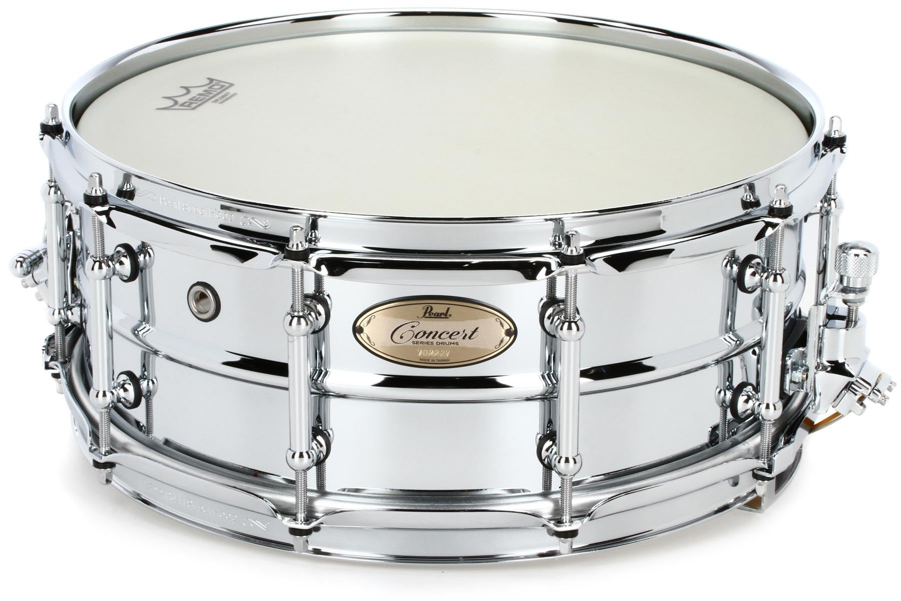 Pearl Concert Steel Snare Drum - 5.5-inch x 14-inch - Chrome