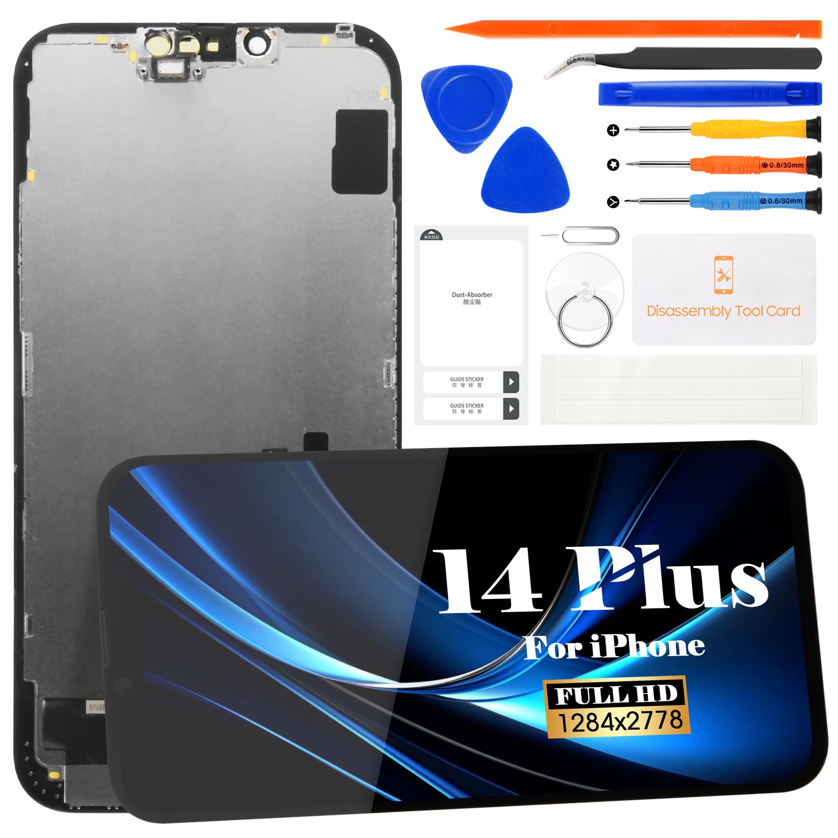 Amazon.com: TFT for iPhone 14 Plus Screen Replacement for iPhone