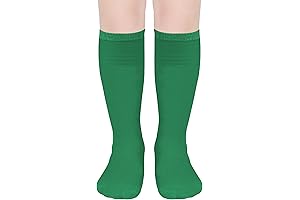 Cozy Comfort for Little Athletes: Kids Green Baseball Socks