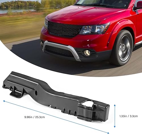Miniatura 2 de Juego de soportes de parachoques delantero compatibles con Dodge Journey 2009-2017, piezas de repuesto laterales izquierdo y derecho, ajuste directo