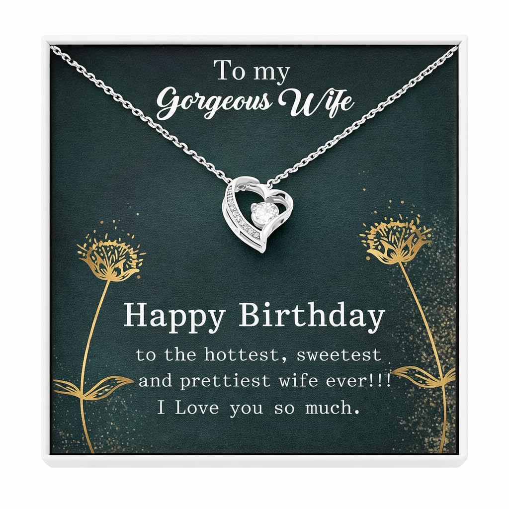 Surprise Birthday Gift for Wife from Husband - 925 Sterling Silver Pendant-image-34