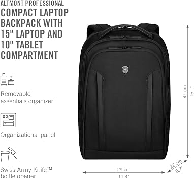 Victorinox 602151 Altmont 3.0 Compact Laptop Backpack