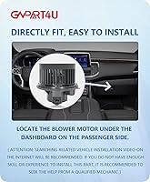 Vista 6 de Motor de ventilador delantero para 2000 2001 2002 2003 2004 2005 2006 Chevy Tahoe Silverado Avalanche Suburban, 2000-2006 GMC Sierra Yukon